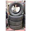 FOUR HANKOOK 255/65R18 TIRES W/KONTROL TECHNOLOGY