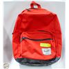 Image 1 : ESTATE HERSCHEL THICK RED CANVAS BACKPACK FULL SZ
