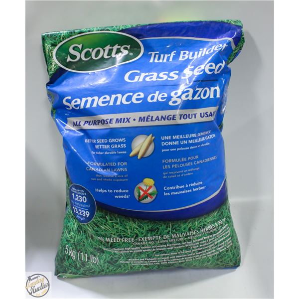5 KG SCOTTS TURF BUILDER GRASS SEED