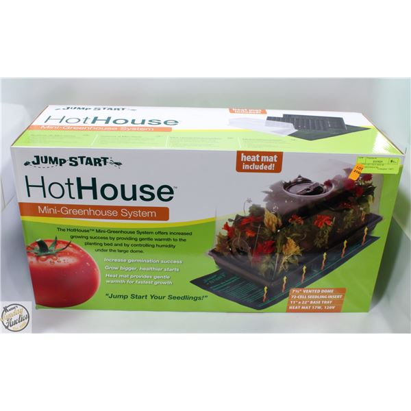 JUMPSTART HOT HOUSE MINI-GREENHOUSE
