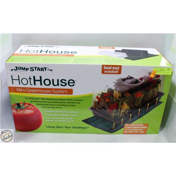 JUMPSTART HOT HOUSE MINI-GREENHOUSE