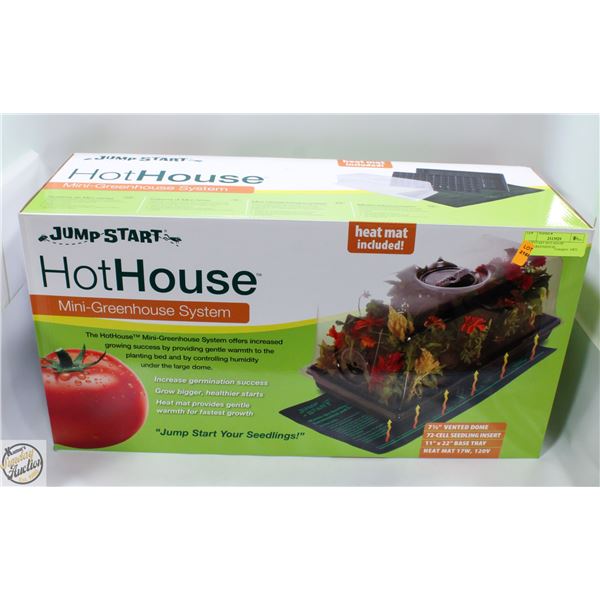 JUMPSTART HOT HOUSE MINI-GREENHOUSE