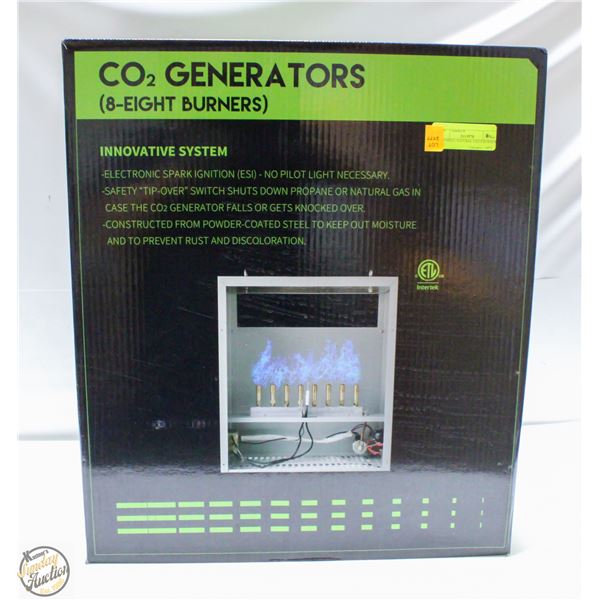 SINOWELL NATURAL GAS 8 BURNER CO2