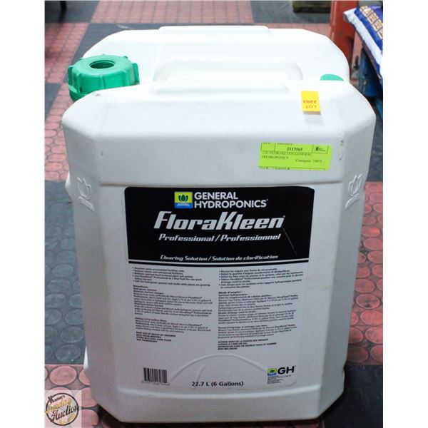 23L FLORAKLEEN GENERAL HYDROPONICS
