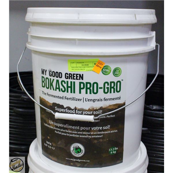 BOKASHI PRO-GRO FERTILIZER 6KG MY GOOD GREEN