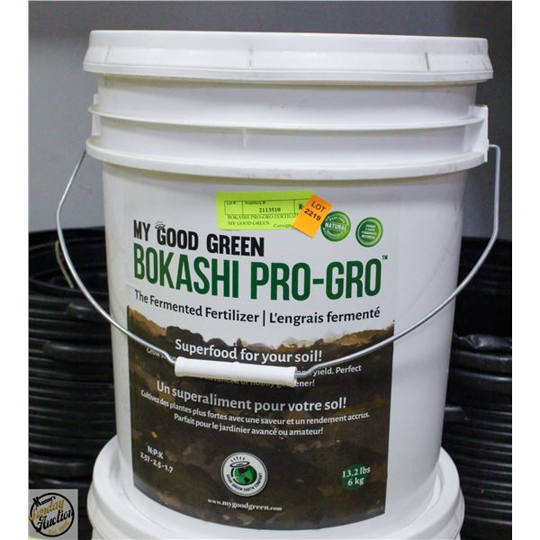BOKASHI PRO-GRO FERTILIZER 6KG MY GOOD GREEN
