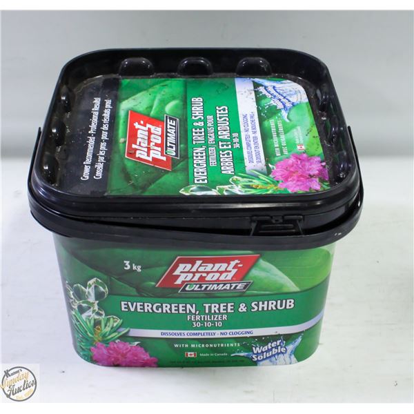 TUB OF PLANTPROD FERTILIZER