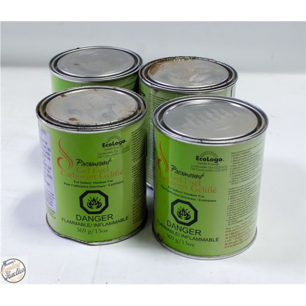 4PK OF GEL FUEL