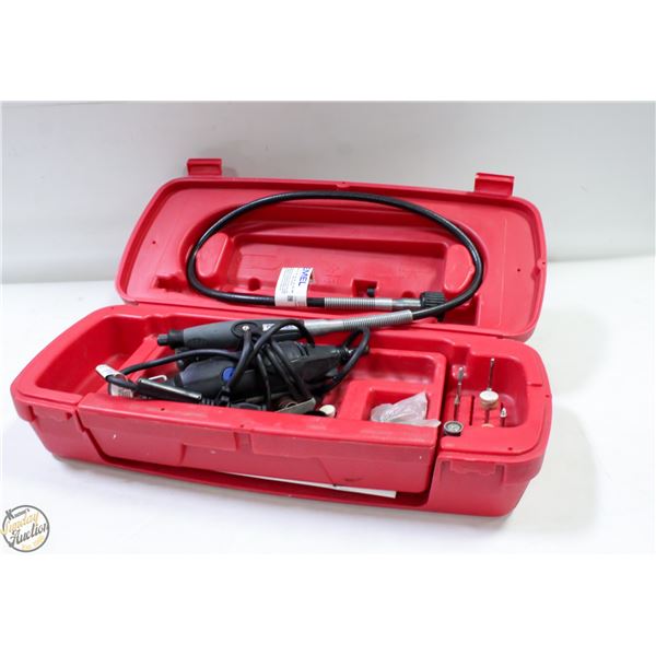 CRAFTSMAN DREMEL IN RED HARD SHELL CASE