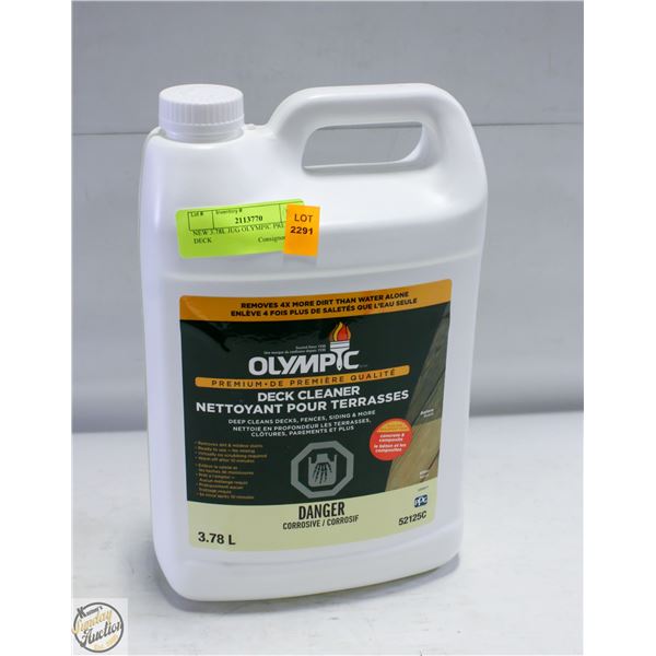 NEW 3.78L JUG OLYMPIC PREMIUM DECK