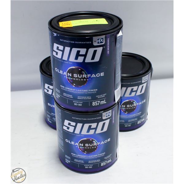 NEW 4PK SICO CLEAM SURFACE