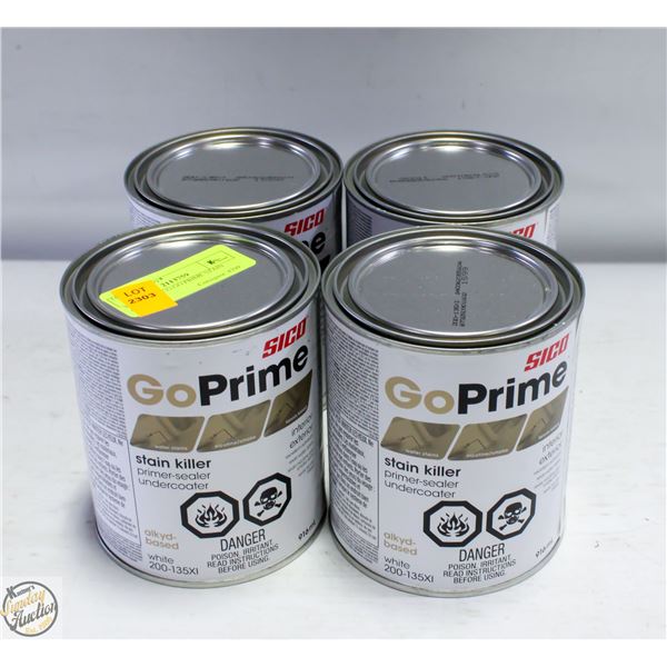 NEW 4PK SICO GO PRIME STAIN KILLER