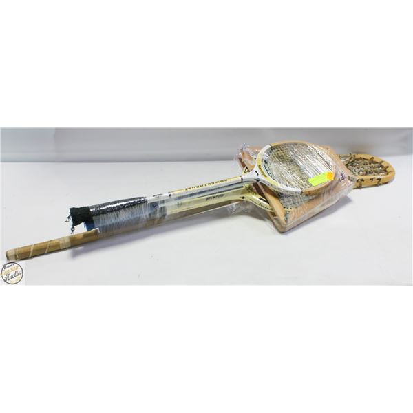 ASSORTMENT OF SPORTS RACKETS