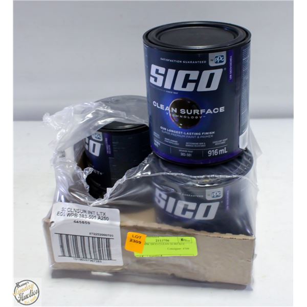 NEW 4PK SICO CLEAN SURFACE