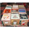 Image 1 : PALLET OF RECORDS: ROCK, POP, COUNTRY & MORE