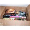 BOX OF ASSORTED DVDS