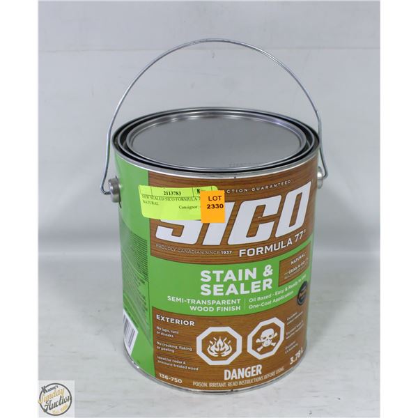 NEW SEALED SICO FORMULA 77 NATURAL