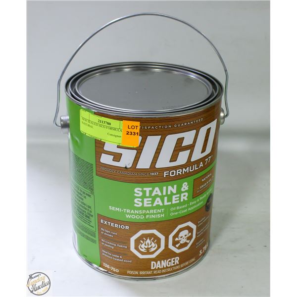 NEW SEALED SICO FORMULA 77 NATURAL