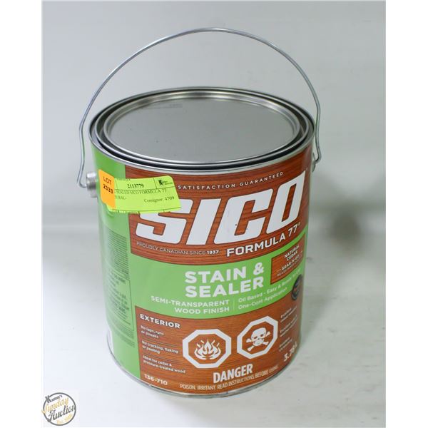NEW SEALED SICO FORMULA 77 NATURAL-