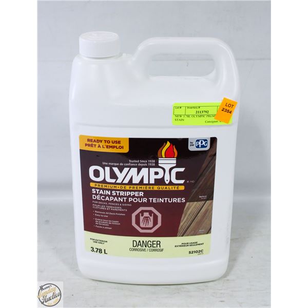 NEW 3.78L OLYMPIC PREMIUM STAIN