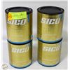 Image 1 : 4 NEW SICO PRESTIGE EGGSHELL