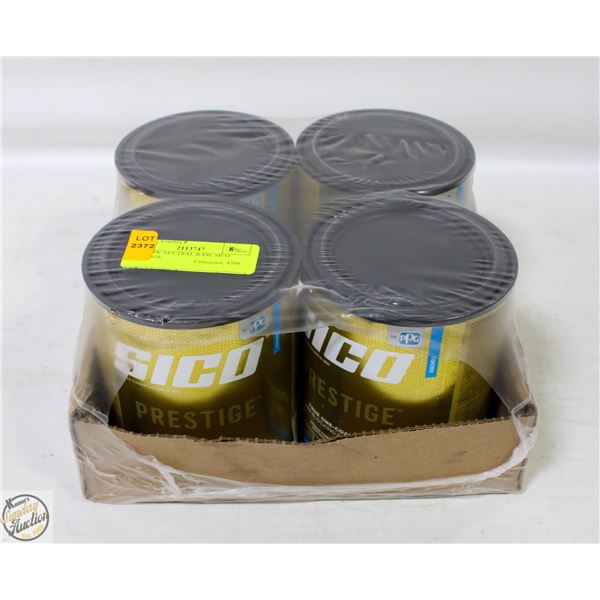 NEW 4PK NEUTRAL BASE SICO PRESTIGE