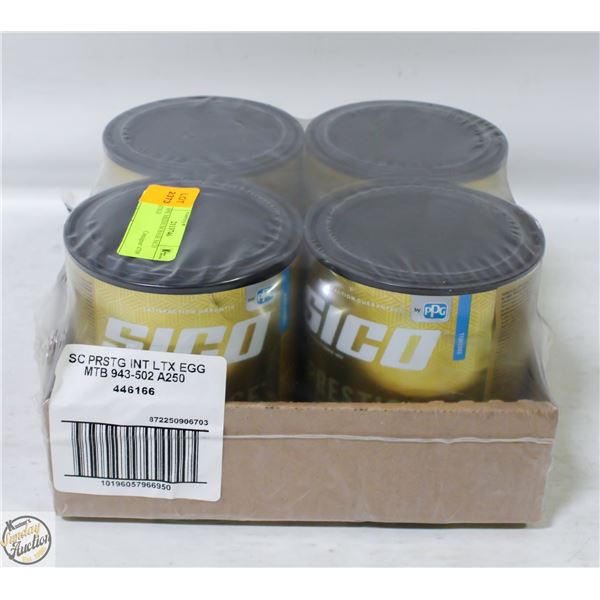 NEW 4PK MEDIUM BASE SICO PRESTIGE