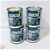 4PK SEALED CANS SICO PREMIUM SATIN NATURAL