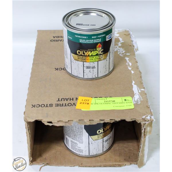 NEW 6PK OLYMPIC TINTABLE BASE