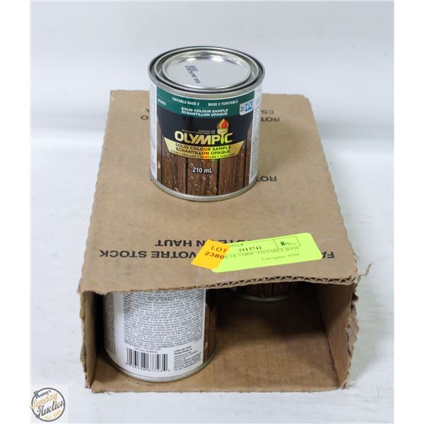 NEW 6PK OLYMPIC TINTABLE BASE