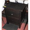 2 DRAWER NIGHT TABLE H-26.5" W-15.5" L-22"