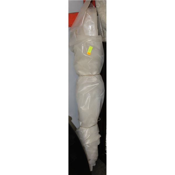 ROLL CLEAR INDUSTRIAL PLASTIC 50'+