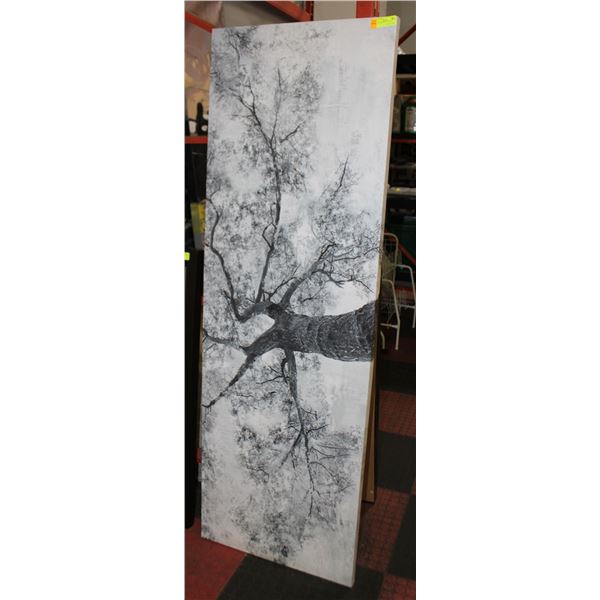 CANVAS TREE PHOTO 70" X 23"