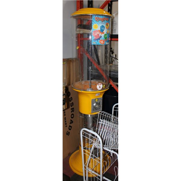 GIANT CAPSULE $2 BEAVER VENDING MACHINE H-70"