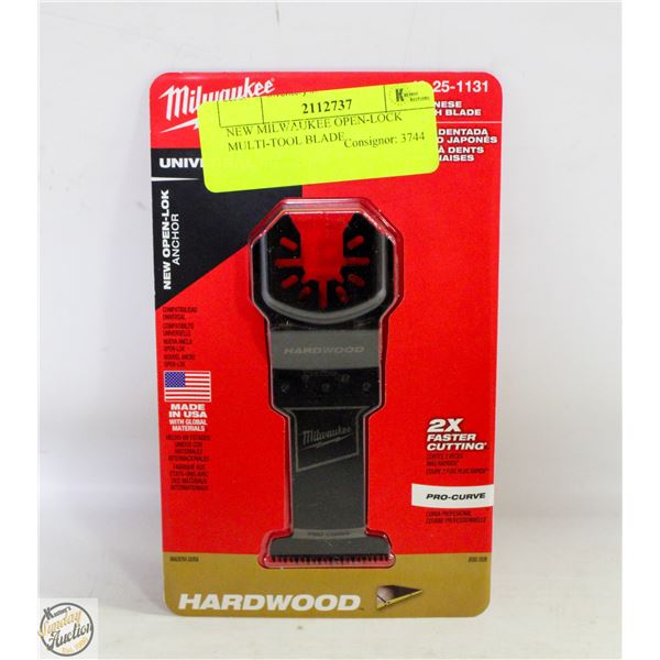 NEW MILWAUKEE OPEN-LOCK MULTI-TOOL BLADE