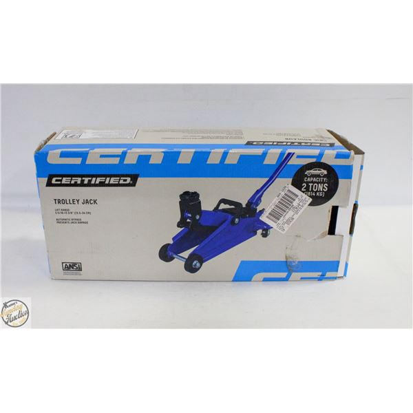 CERTIFIED TROLLEY JACK