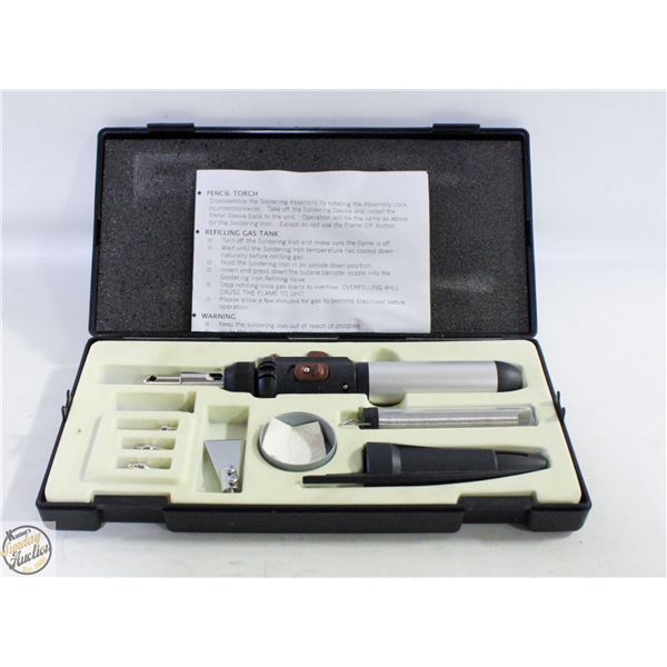 BUTANE SOLDERING IRON COMES WITH ACCESSORIES