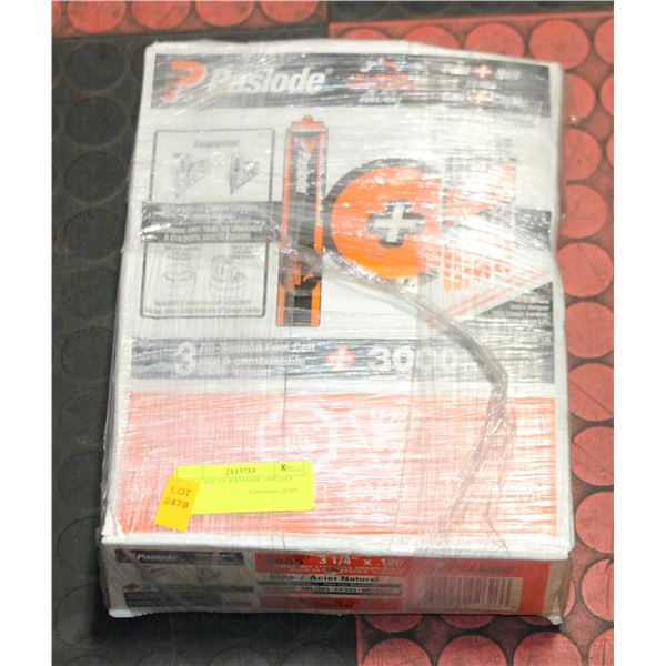 NEW CASE OF PASLODE 3000 QTY