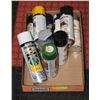 LOT OF SPRAY PAINT