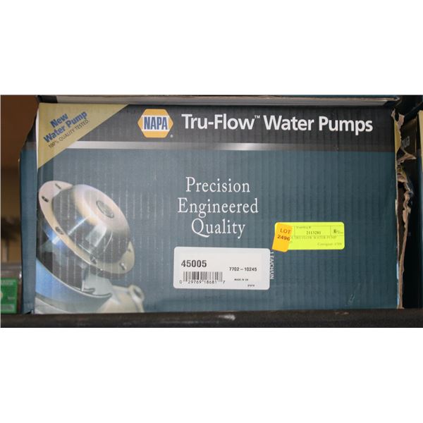NAPA TRU-FLOW WATER PUMP 45005.