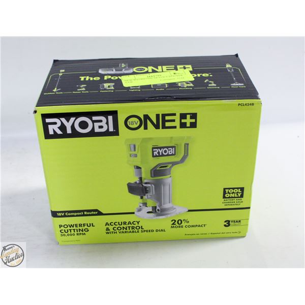 NEW RYOBI ONE 18 VOLT ROUTER SAW