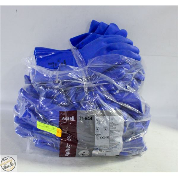 BAG OF UNUSED ANSELL ALPHATEC SZ11