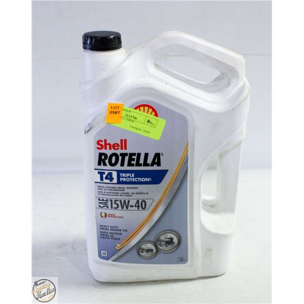JUG OF SHELL 15W40