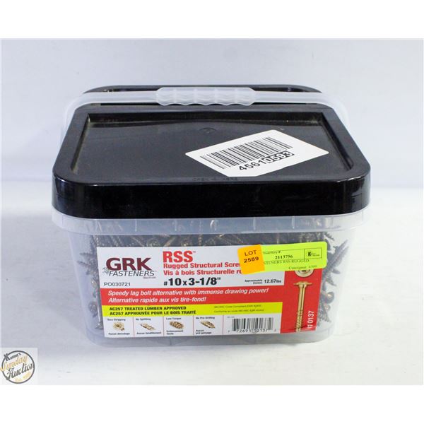 GRK FASTENERS RSS RUGGED