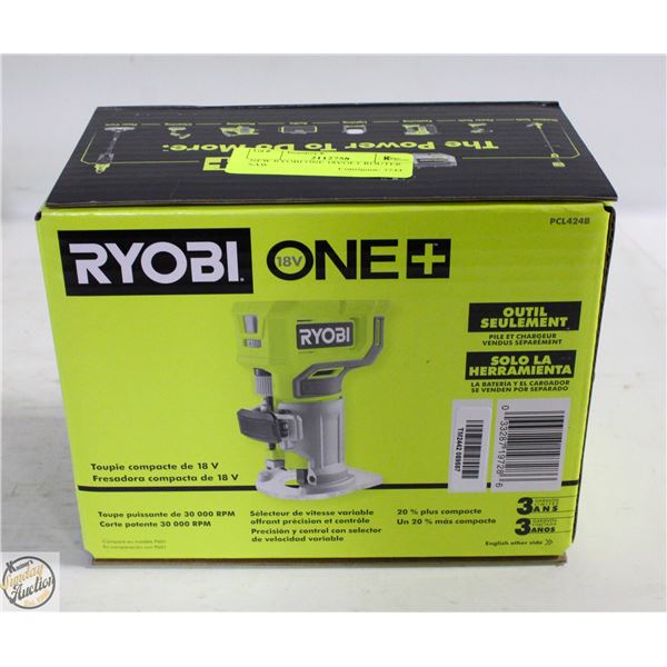NEW RYOBI ONE 18VOLT ROUTER SAW