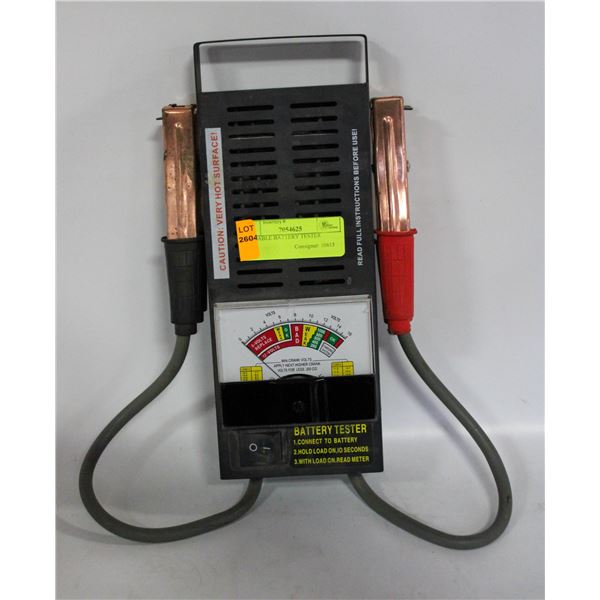 PORTABLE BATTERY TESTER