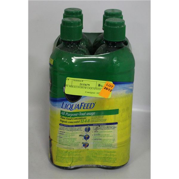 4PK MIRACLEGROW LIQUAFEED
