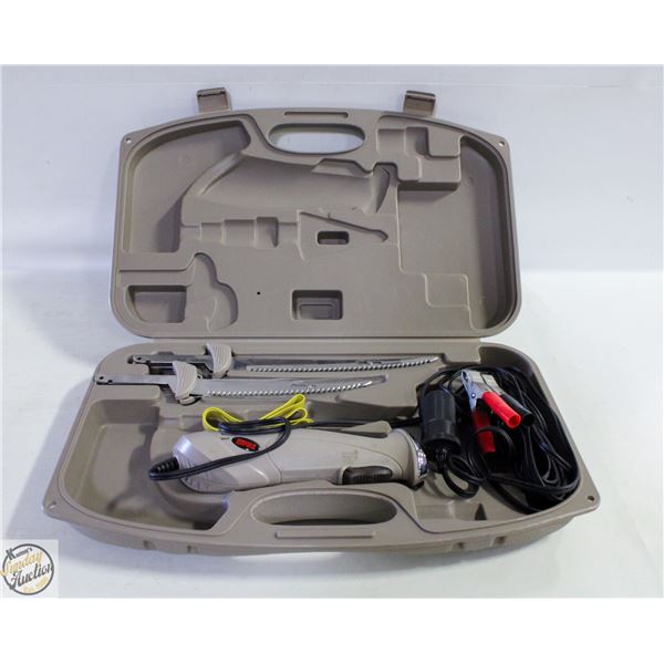 RAPALA 12V ELECTRIC FILLETING KNIFE W/ 4 BLADES