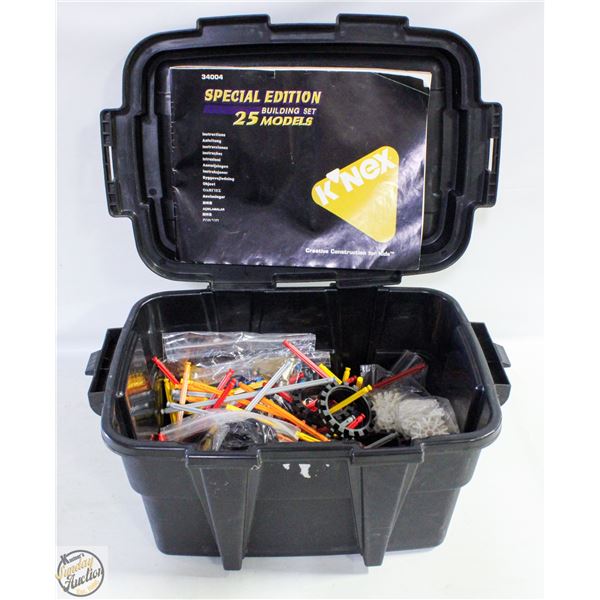 ESTATE KINEX IN A PLASTIC MINI KINEX LIDDED TOTE