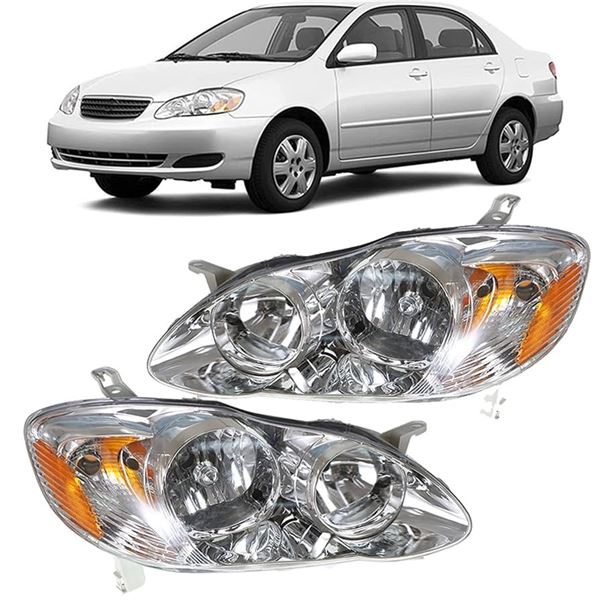 BRAND NEW LABLT HEADLIGHTS 03-08 TOYOTA COROLLA